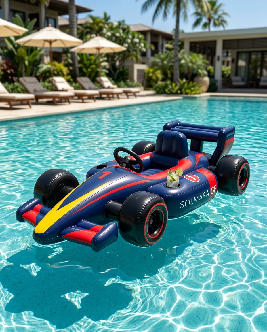 Solmara GP — Motorized Racing Pool Float